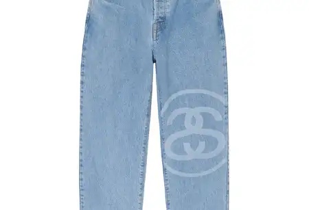 Stussy SS-Link Big Ol' Jeans Stone Wash (FW22) | TBC - KLEKT
