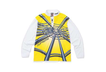 Supreme x Spyder Web Half Zip Pullover Yellow (FW22) | TBC - KLEKT