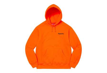 Supreme Worldwide Hooded Sweatshirt Dark Orange (SS23)