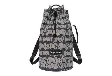 東大 Supreme Fat Tip Jacquard Denim Backpack | temporada.studio