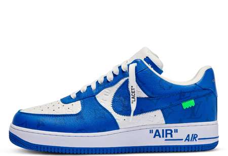 Nike,Virgil Abloh Air Force 1 x Louis Vuitton Low By Virgil Abloh White Blue (2022)