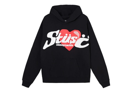 Stussy x CPFM Heart Hoodie Black (SS21) | SS21 - KLEKT