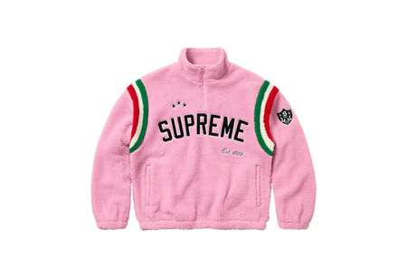 Supreme Arc Half Zip Fleece Pullover Pink (FW23) | TBC - KLEKT