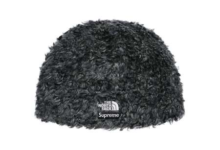 Supreme x The North Face High Pile Fleece Beanie Black (SS23