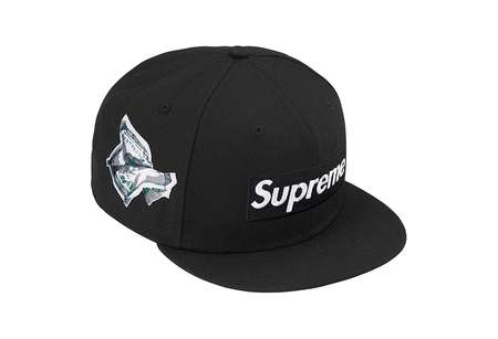 Supreme Money Box Logo New Era Black (FW22) | TBC - KLEKT