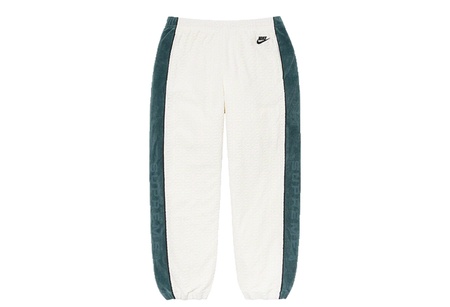 Supreme x Nike Velour Track Pant White (SS21) | SS21 - KLEKT