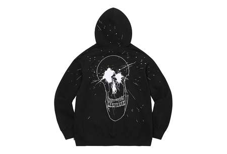 Supreme Ralph Steadman Skull Hooded Sweatshirt Black (SS22) | TBC