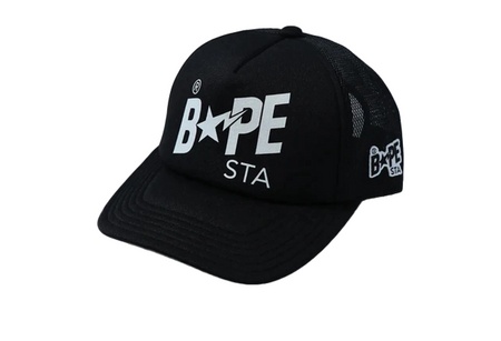 BAPE Sta Mesh Cap Black (SS21) | SS21 - KLEKT