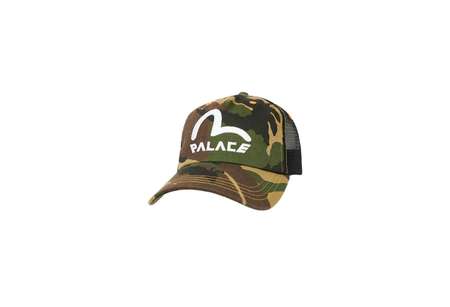 Palace x Evisu Denim And Mesh Trucker Camo (SS23) | TBC - KLEKT