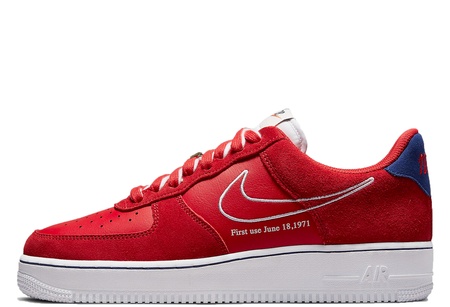 Nike Air Force 1 '07 LV8 'University Red' - 'First Use' (2021)