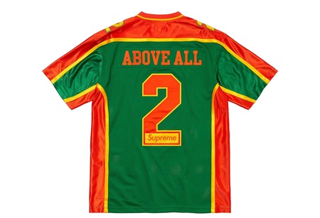 Supreme Above All Football Jersey Green (FW21) | FW21 - KLEKT