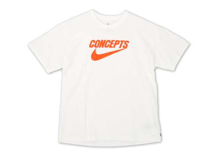 Nike SB x Concepts T-Shirt White Orange