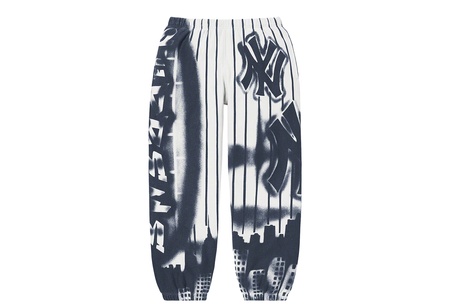 Supreme x New York Yankees Airbrush Sweatpant White (FW21) | FW21