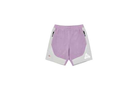 Palace Polartec Shell Shorts Lilac/Grey (FW22) | TBC - KLEKT