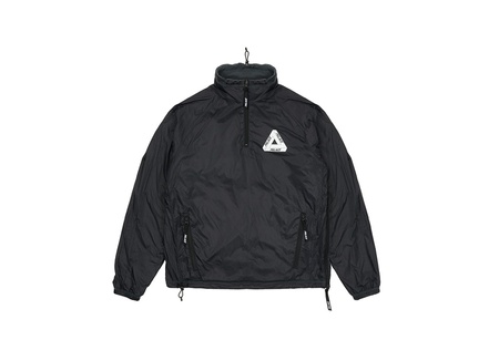 Palace Polar Grid Reverse Jacket Black (FW21) | FW21 - KLEKT
