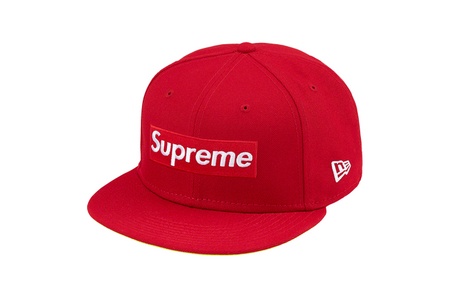 Supreme No Comp Box Logo New Era Red (FW21) | FW21 - KLEKT