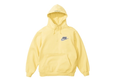 Supreme x Nike Half Zip Hooded Sweatshirt Pale Yellow (SS21