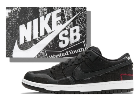 Nike SB x Wasted Youth Dunk Low Black (Special Box) (2021