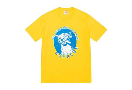 Supreme Smoke Tee Yellow (SS23) | TBC - KLEKT