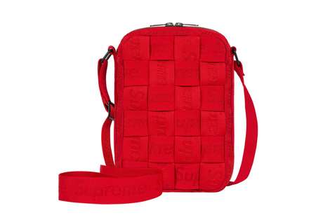 Supreme Woven Shoulder Bag Red (SS23) | TBC - KLEKT