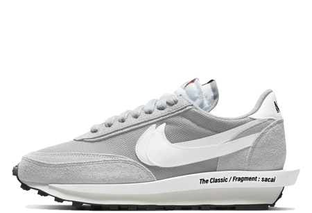 Nike x sacai x Fragment LDWaffle Light Smoke Grey (2021)