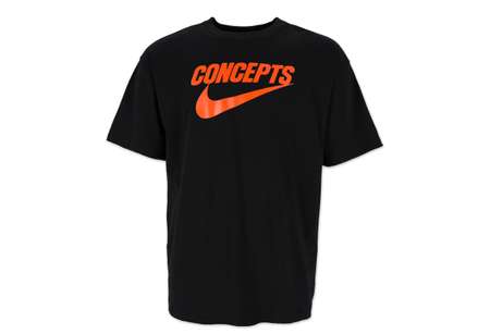 Nike SB x Concepts T-Shirt Black Orange