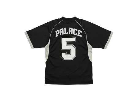 Palace Mesh Football Top Black (SS22) | TBC - KLEKT