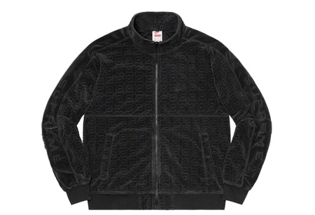 Supreme x Nike Velour Track Jacket Black (SS21) | SS21 - KLEKT