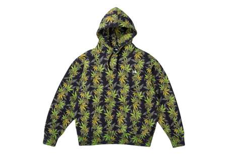 Supreme x The North Face Leaf Hooded Sweatshirt Black (FW23) | TBC ...