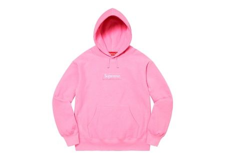 Supreme Box Logo Hooded Sweatshirt Pink (FW21) | FW21 - KLEKT