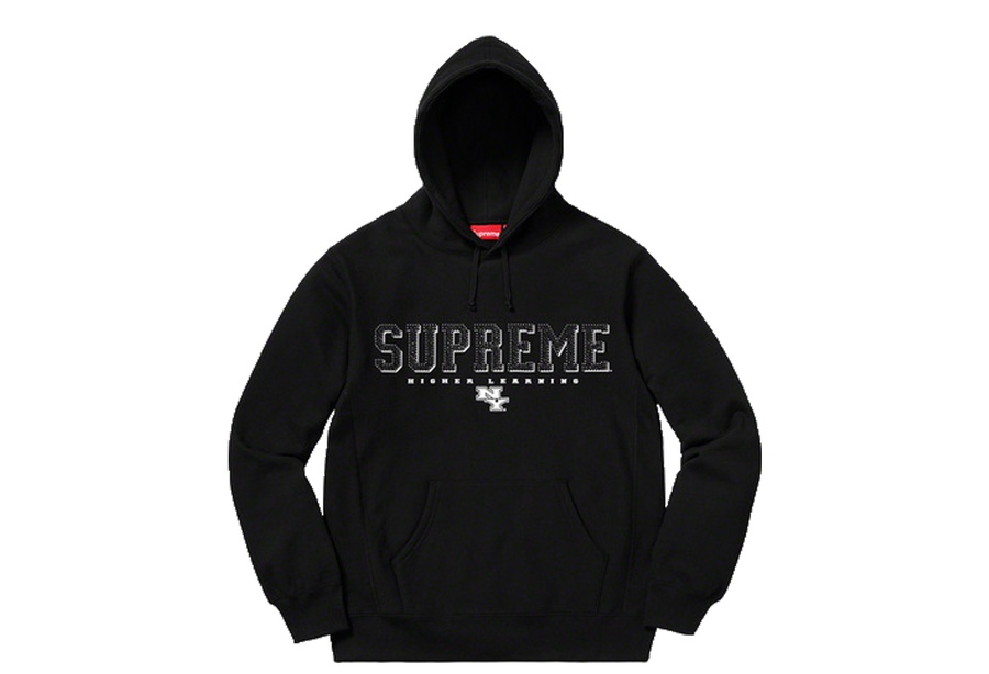 Supreme Gems Hooded Sweatshirt Black (SS20) 
