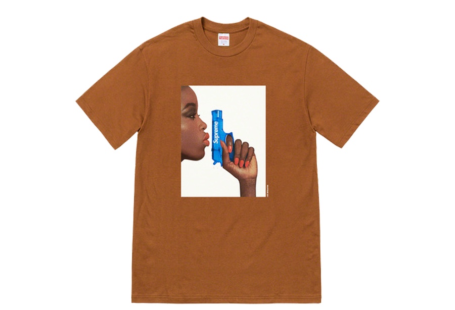 Supreme Water Pistol T-Shirt Tee Brown (SS21)