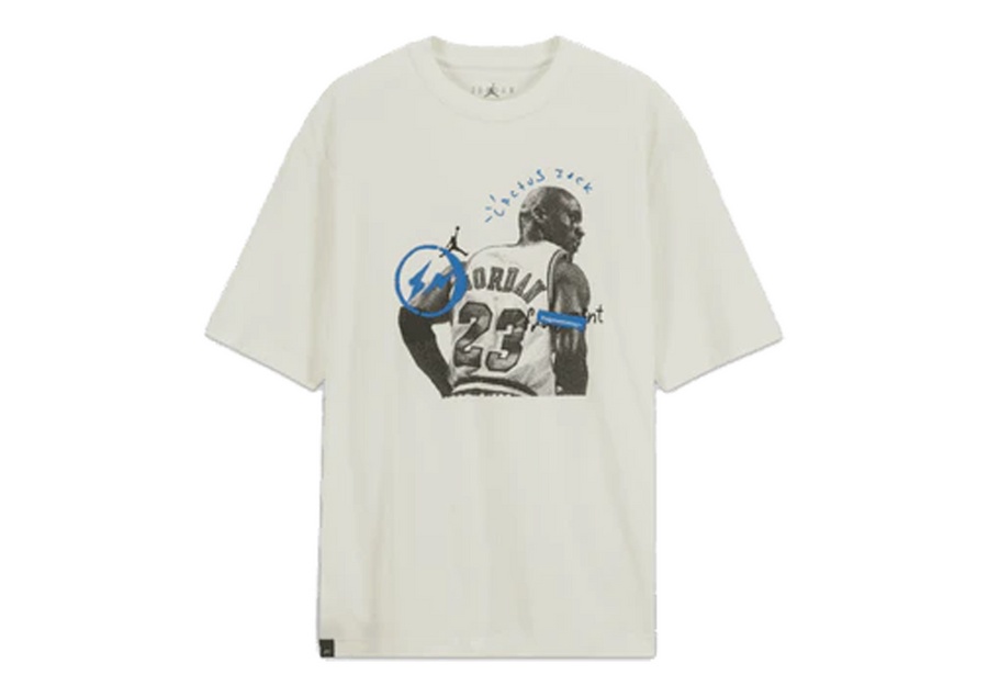 Travis Scott x Air Jordan x Fragment T-Shirt White (SS21)