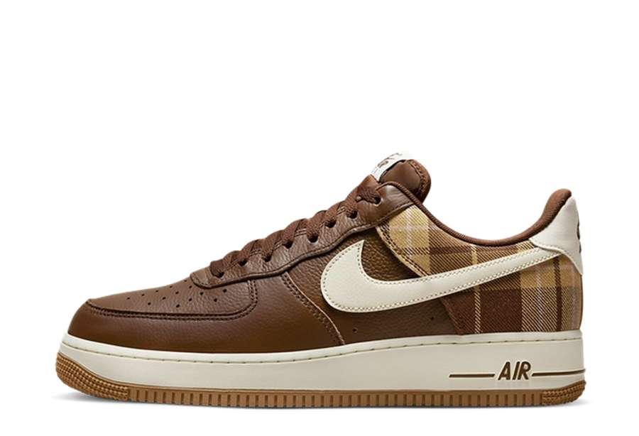 Nike Air Force 1 '07 LX Low 'Brown' Plaid Pack (2023)