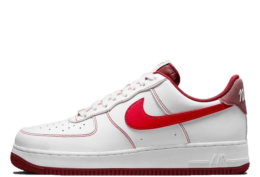 Nike Air Force 1 '07 'White Team Red' - First Use (2021)