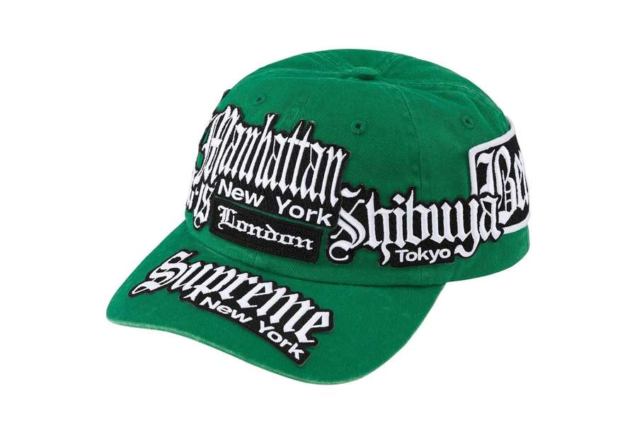 Supreme City Patches 6-Panel Green (SS23)