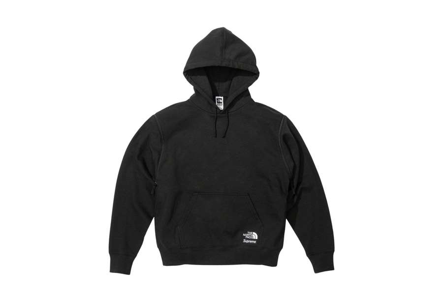 Supreme x The North Face Convertible Hooded Sweatshirt Black (SS23)