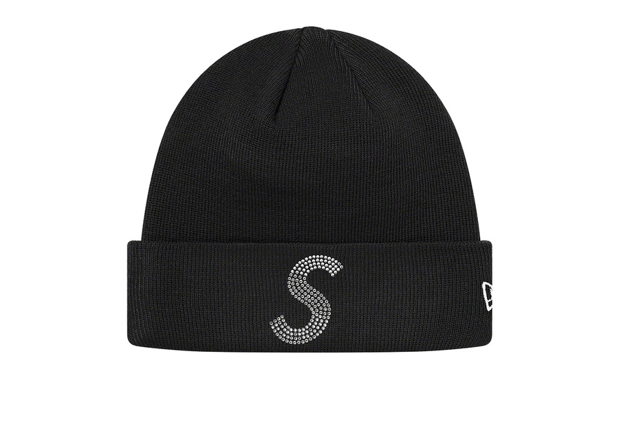 Supreme New Era Swarovski S Logo Beanie Black (SS21) | SS21 - KLEKT