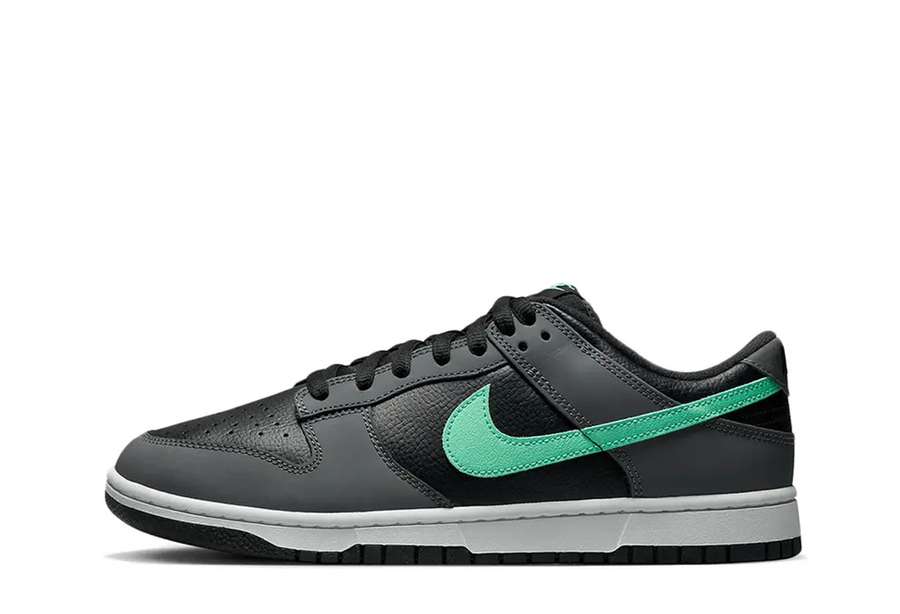 Nike Dunk Low Grey Black Green Glow (2022)