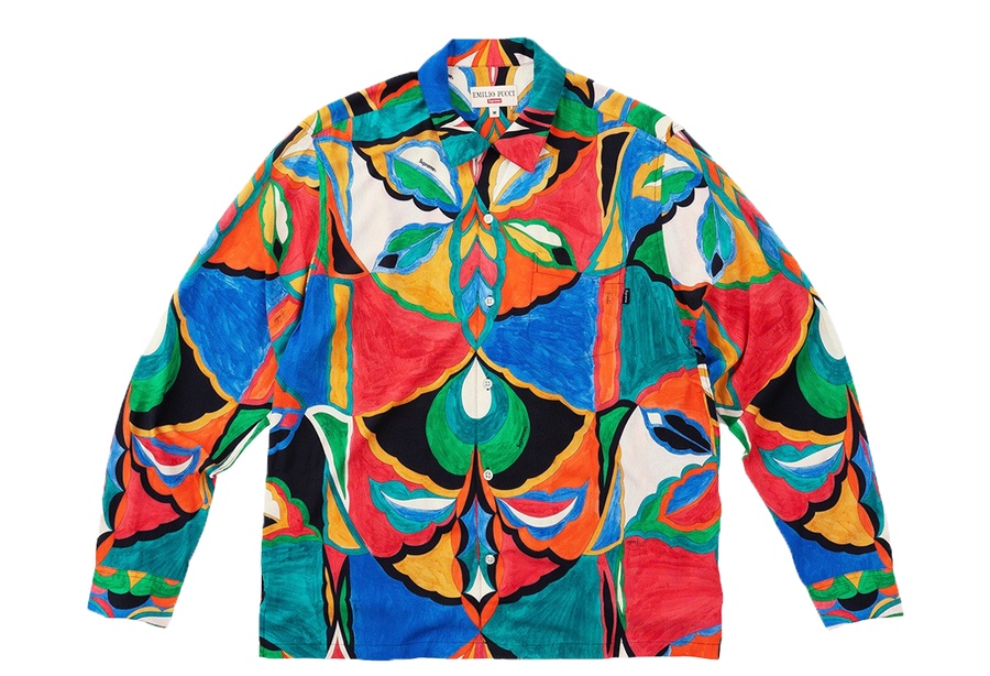 Supreme X Emilio Pucci Ls Shirt Multicolor Ss21 Ss21 Klekt
