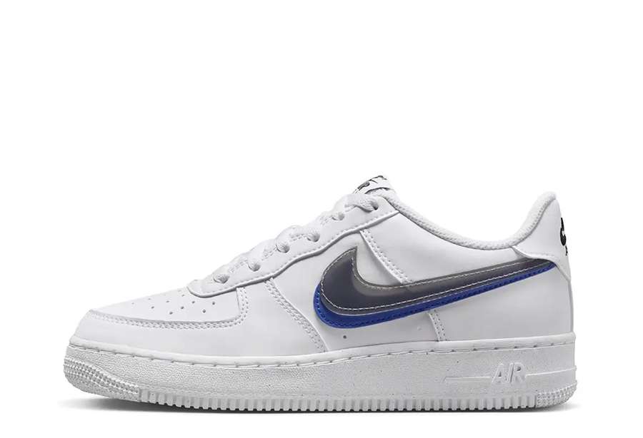 Nike Air Force 1 Low GS Impact Next Nature White Royal (2023)