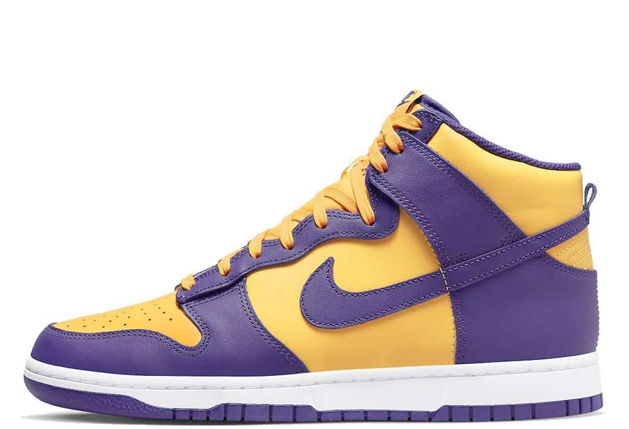 Nike Dunk High 'Lakers' Court Purple (2022)