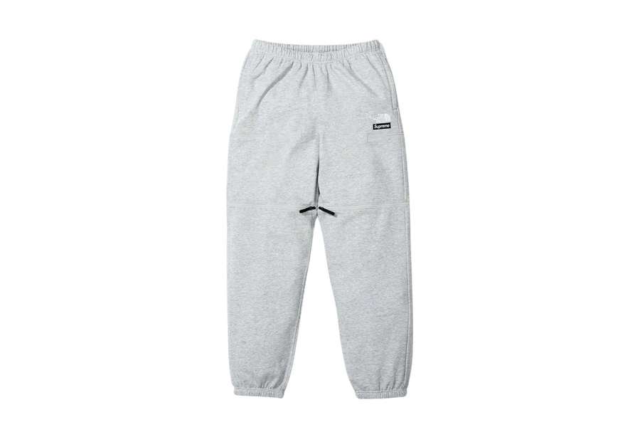 Supreme x The North Face Convertible Sweatpant Heather Grey (SS23)