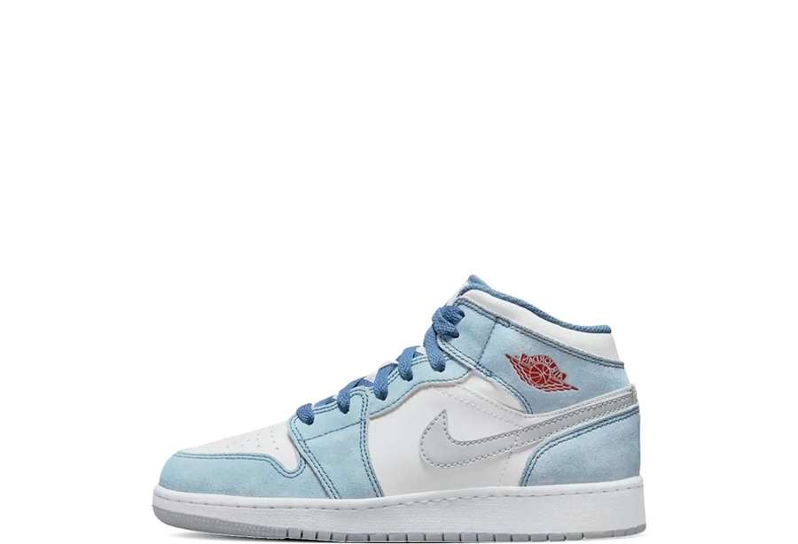 Air Jordan 1 Mid SE GS French Blue Fire Red (2022)