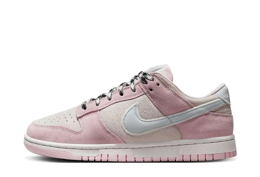 Nike Dunk Low WMNS Pink Foam Suede (2023)