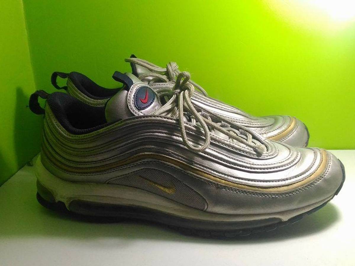 Nike Air Max 97 Triple Black Reflective Running Shoes eBay