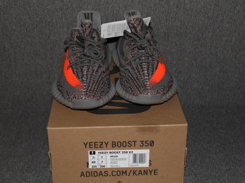 Adidas Yeezy Boost 350 V 2 Black Red Infant size