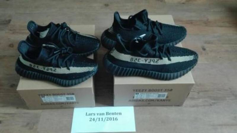 Discount Yeezy boost sply 350 v2 black green by9611 Price