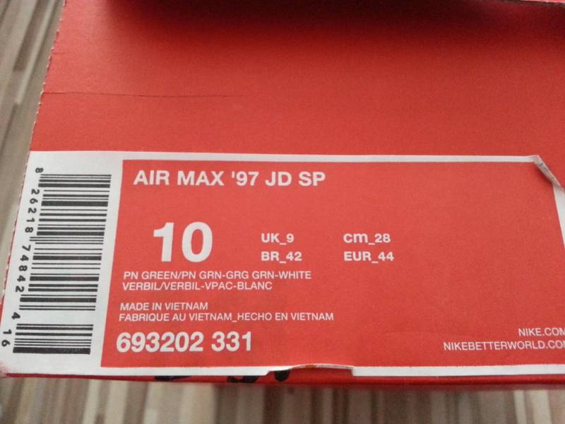 Nike Air Max 97 LX LX LX Womens AR7621 300 Hyper Jade
