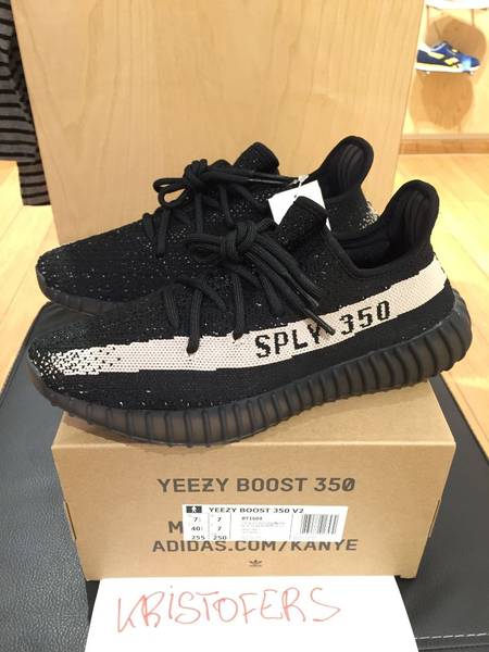 Kanye West Yeezy boost 'sply 350' v2 black red by9612 Sale 92% Off